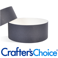 03 oz Black Paperboard Jar & Lid Set
