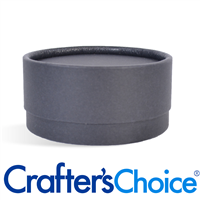 03 oz Black Paperboard Jar & Lid Set
