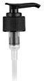 24/410 Black Ribbed SADDLE Pump Top	