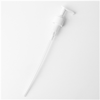 24/410 White Ribbed Lotion Pump Top