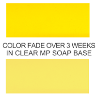 Stained Glass Lemon Yellow Soap Color Blocks
