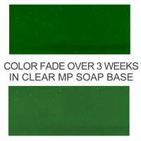 Stained Glass Forest Green Soap Color Blocks