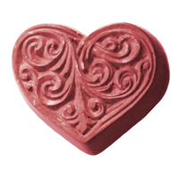 Victorian Heart Soap Mold (MW 25)