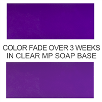 Stained Glass Violet Purple Soap Color Blocks