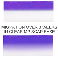 Stained Glass Violet Purple Soap Color Blocks
