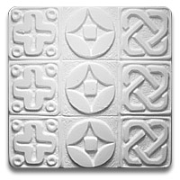 Glyphs Tray Soap Mold (Special Order)