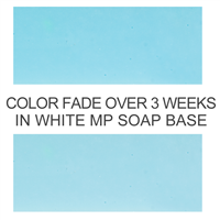 Stained Glass Ocean Blue Powder Color
