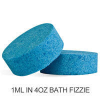 Stained Glass Ocean Blue Powder Color