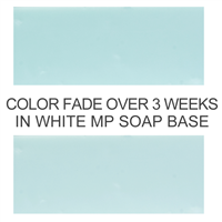 Stained Glass Sea Blue-Green Powder Color