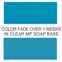 Stained Glass Sea Blue-Green Powder Color