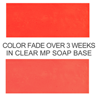 Stained Glass Apple Red Powder Color