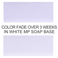 Stained Glass Violet Purple Powder Color