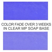 Stained Glass Violet Purple Powder Color
