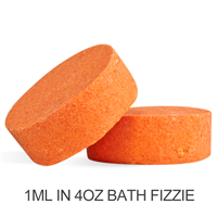 Stained Glass Citrus Orange Powder Color