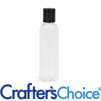 04 oz Clear Bullet w/ Black Disc Top Set (20/410)