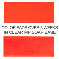 Stained Glass Apple Red Liquid Color