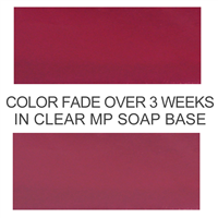 Stained Glass Strawberry Red Liquid Color