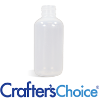 04 oz Natural LDPE Boston Round Bottle - 24/410