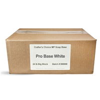 Pro Base White MP Soap Base - 24 lb Block