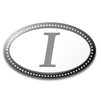 Oval Monogram Mold - Letter I (Special Order)