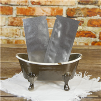 Heat Seal Sample Packet - Silver, 2 x 4.75 inches