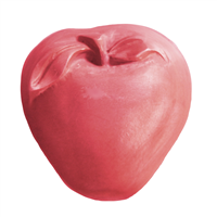 Apple with Leaf Soap Mold (MW 510)
