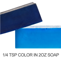 Bath Bomb Blue Powder Color