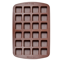 Brownie Bite (24 Mini Squares) Silicone Mold