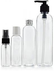8 oz Clear Bullet Bottle