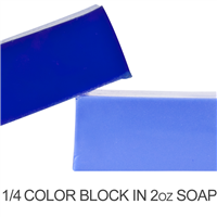 Matte Cobalt Blue Soap Color Blocks