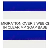 Matte Cobalt Blue Soap Color Blocks
