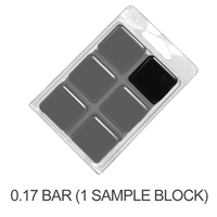 Matte Black Soap Color Blocks