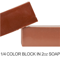 Matte Brown Soap Color Blocks