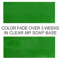 Matte Woodland Green Soap Color Blocks