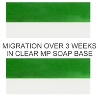 Matte Woodland Green Soap Color Blocks