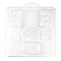 Massage Bar Soap Mold (MW 517)
