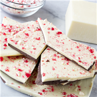 Peppermint Bark Wax Melts 2 oz. Sample Pouch