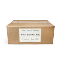Detergent Free Three Butter Soap - 24 lb Block