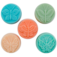 Butterfly 5 Guest Soap Molds (MW 36)