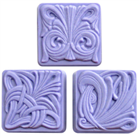 Art Nouveau Tiles Soap Mold (MW 55)