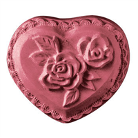 Heart with Roses Soap Mold (MW 85)