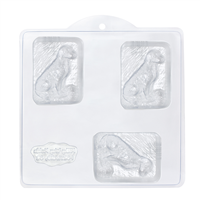 Dog Sitting Soap Mold (MW 95)