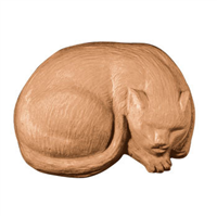Cat Sleeping Soap Mold (MW 91)