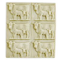 Cow and Calf Soap Mold Tray (MW 79)