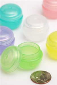 Teal Colorful Balm Jar 