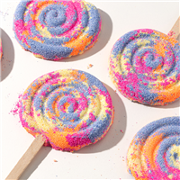 Rainbow Lollipop Bubble Wand Kit