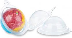 Bath Bomb Mold Plastic: 2.6"