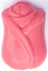 Rose Bud Soap Mold: 4 Cavity