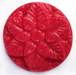 Snowflake Soap Mold: 4 Cavity