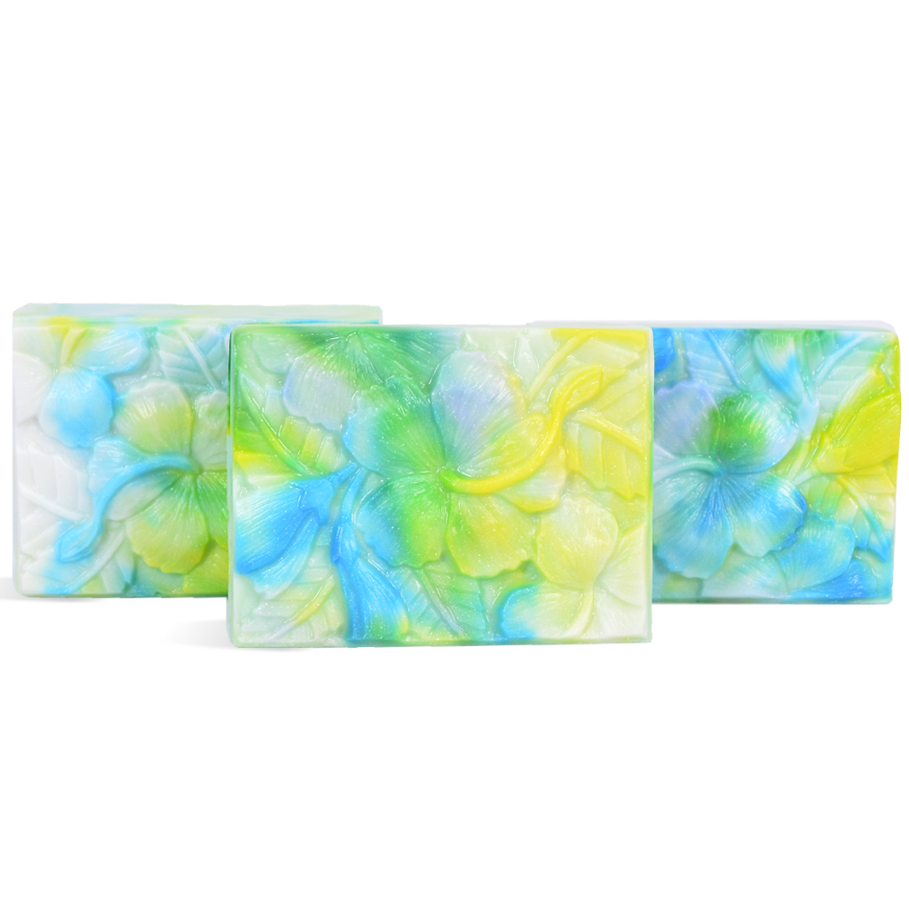 Tie Dye Hibiscus MP Soap Kit